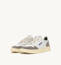 Schuhe AUTRY Medalist Low Leder Wildleder White/Cemento