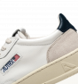 Schuhe AUTRY Medalist Man Low Sneakers In Leather & Suede White Blue