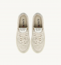 Schuhe AUTRY Medalist Low Sneakers in Suede Leather Ivory
