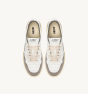 Schuhe AUTRY Medalist Low Leder Wildleder White/Cemento