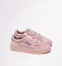 Schuhe AUTRY Medalist Woman Low Sneakers In Leather Powder