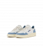 Schuhe AUTRY Medalist Low aus Wildleder und Ziegenleder in Hellblau