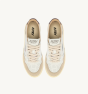 Schuhe AUTRY Medalist Low Wildleder Leder Weiß Fig