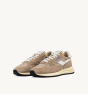 Schuhe AUTRY Reelwind Low Nylon und Wildleder in Pepper und Weiß