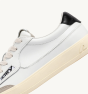 SNeaker AUTRY Windscape Low Leder Weiß und Schwarz