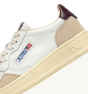 Schuhe AUTRY Medalist Low Wildleder Leder Weiß Fig