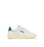 Schuhe AUTRY Medalist Low Leder  Wildleder White/Mallard Blue