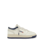 Schuhe AUTRY Med-Way aus Leder Farbe Marshmallow und Ensign Blue