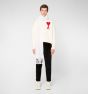 Hose AMI PARIS Carrot Fit Cuffed Hem Trousers Black
