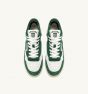 Schuhe AUTRY Open Mid Man Sneakers Leather Suede White Green