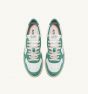Schuhe AUTRY Medalist Man Low Sneakers In Leather & White Malachit