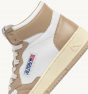 Schuhe AUTRY Medalist in Weiß/Beige aus Leder