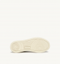 Schuhe AUTRY Medalist Low Sneakers in Suede Leather Ivory