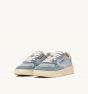Schuhe AUTRY Medalist Low Sneakers in Suede Leather Blue