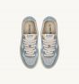 Schuhe AUTRY Medalist Low Sneakers in Suede Leather Blue