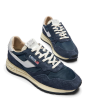 Schuhe AUTRY Low Sneaker in Navy and White Suede and Nylon