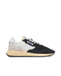 Schuhe AUTRY Reelwind Nylon und Wildleder in Bluette und Blue
