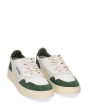 Schuhe AUTRY Medalist Low aus Wildleder und Ziegenleder in Weiß/Grün