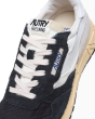 Schuhe AUTRY Reelwind Nylon und Wildleder in Bluette und Blue