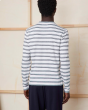 Langarmshirt OFFICINE GÉNÉRALE Cotton Linen Stripes