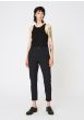Hose HOPE News Edit Trouser Black Melange Stripe