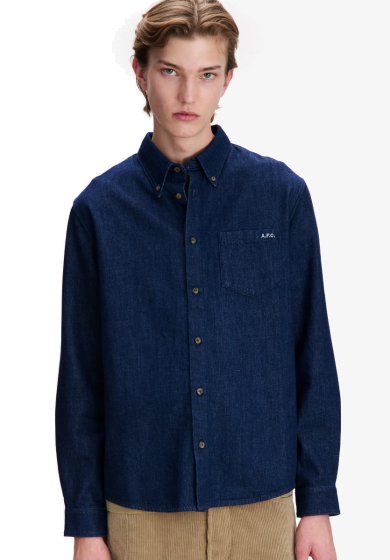 Hemd A.P.C. Bio-Denim