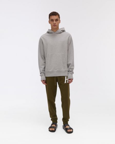 Kapuzenpullover HELMUT LANG Standard Monogram Hoodie Vapor Heather