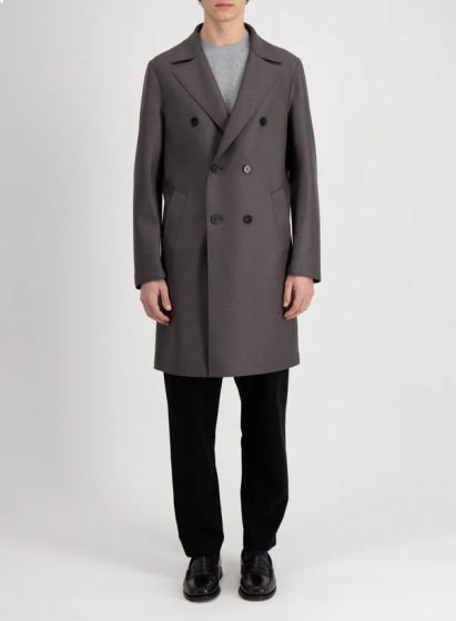 Mantel HARRIS WHARF LONDON Oversized d.b. coat pressed wool