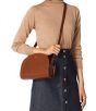 Tasche A.P.C. Demi-Lune Nussbraun
