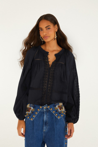 Bluse FARM RIO Boho Lace