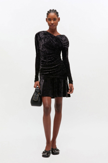 Kleid GANNI Ruched Mini