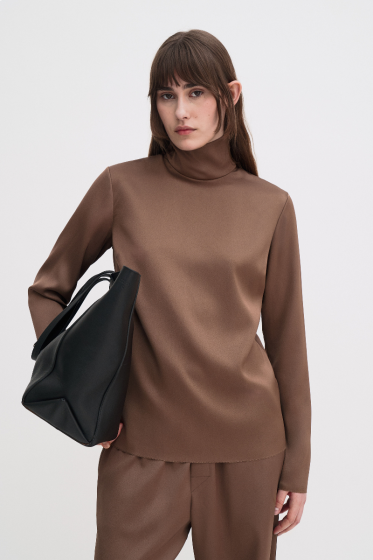 Bluse FILIPPA K Turtleneck Satin