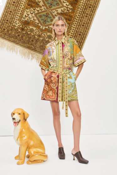 Kleid ALÈMAIS Clemenza Spliced Mini 