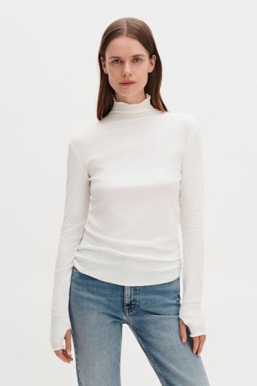 Top FILIPPA K Rib Mock Neck