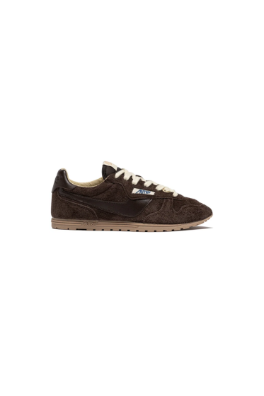 Schuhe AUTRY Windspin Aus Wildleder und Leder in Dunkelbraun