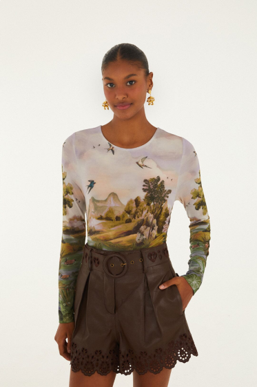 Langarmshirt FARM RIO CountrysideLandscape