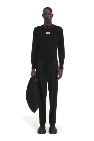 Hose MM6 Elegante Wollhose