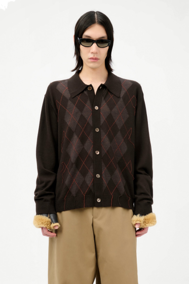 Strickweste OUR LEGACY Evening Polo