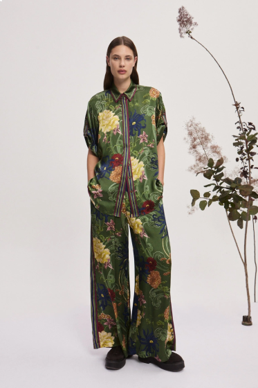 Bluse ALÈMAIS Avery Silk Shirt