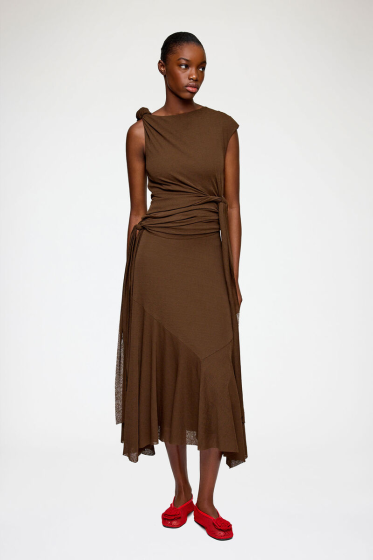 Kleid GANNI Marl Mesh