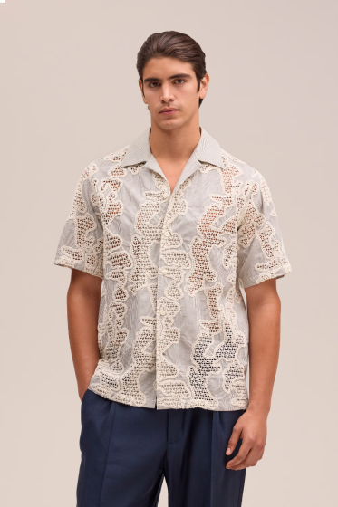 Hemd NN.07 Julio Stickerei 