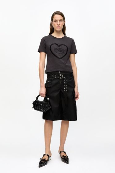 T-Shirt GANNI Heart Phantom