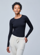 Langarmshirt MAJESTIC Rundhalsausschnitt
