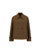Kurzmantel HARRIS WHARF LONDON Pressed Wool/Quilted lining