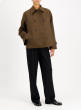 Kurzmantel HARRIS WHARF LONDON Pressed Wool/Quilted lining