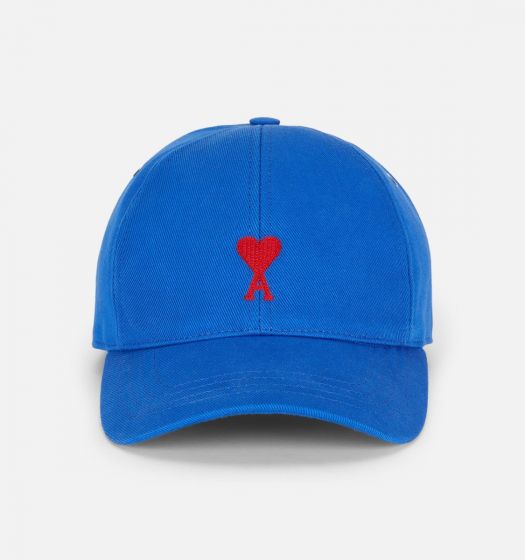 Kappe AMI PARIS Ami de Coeur Cap Royal blue