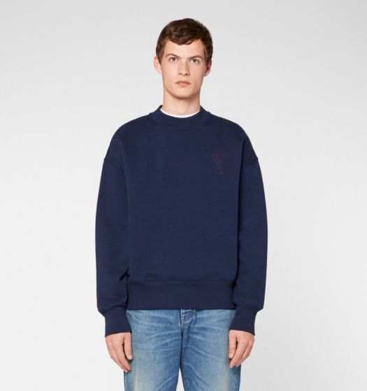 Sweater AMI PARIS Ami de Coeur Sweatshirt Navy