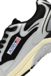 Schuhe AUTRY Hyperway Kunstleder Mesh Weiß Silber Schwarz