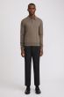 Polopullover FILIPPA K Knitted Polo Shirt Dark Taupe