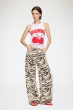 Jeans GANNI Lari Zebra Denim